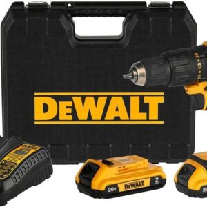 DEWALT Taladro Percutor Atornillador de 1/2" (13mm), Incluye Caja para Herramientas, 20V, DCD7781D2