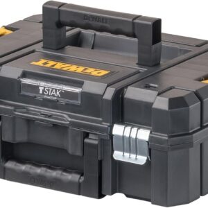 DEWALT Caja de herramientas, 13" (33cm), sistema modular apilable, caja organizadora, capacidad 30kg (DWST17807)