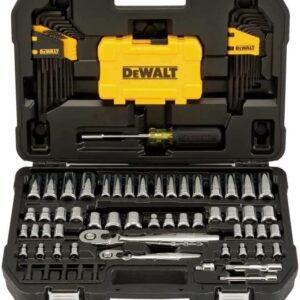DEWALT - Juego de herramientas mecánicas y llave de vaso