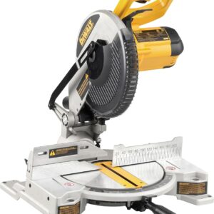 DEWALT Sierra Ingleteadora Eléctricas 10 pulgadas 1650W 4600RPM con Disco Aluminio DW714