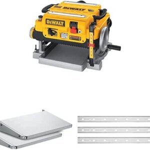 DEWALT. Cepillo 13 Pulgadas de 3 Navajas con 2 Velocidades 15amp DW735 + DEWALT. DW7351 Folding Table for DW735 Planer + DEWALT. Cuchillas desechables y reversibles de 13 pulgadas DW7352