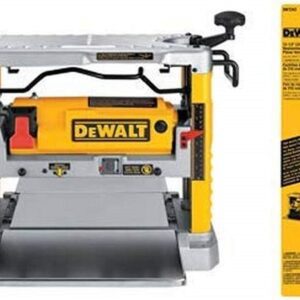 DEWALT Cepillo Canteador 12-1/2 Pulgadas con 3 Cuchillas DW734 + DEWALT Cuchillas para Cepillo Canteador 13 Pulgadas DW734 3 Piezas DW7342
