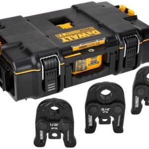 DEWALT - Kit de Herramientas de Prensa, mandíbula, 1/2 a 1 Pulgada (DCE202K)