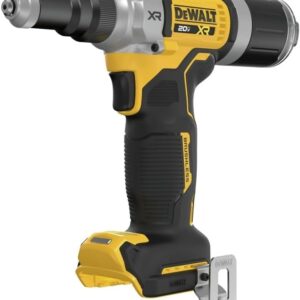 DEWALT - Herramienta de remache inalámbrica MAX XR de 20 V, 1/4 pulgadas, solo herramienta desnuda (DCF414B)