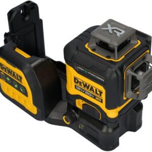 DEWALT - Láser de línea MAX XR de 12 V/20 V, alta precisión, 3 x 360, verde, batería y cargador incluidos (DCLE34033D1)