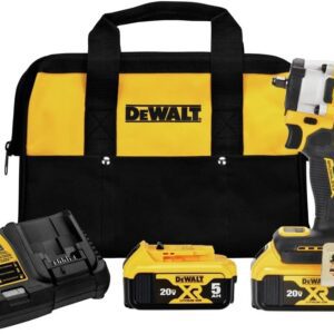 DEWALT DCF923P2 ATOMIC 20V MAX* 3/8" Llave de impacto inalámbrica con kit de yunque de anillo de cerdo