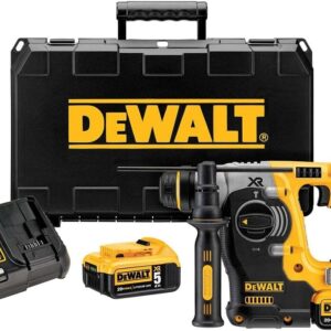 DEWALT Rotomartillo SDS Plus 20V MAX* FLEXVOLT con Motor Brushless sin Escobillas 5.0Ah Bateria y Cargador incluido DCH273P2
