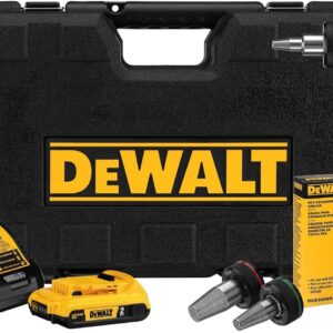 DEWALT 20V MAX* PEX Kit de herramientas de expansión, 1 pulgada (DCE400D2)