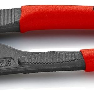 KNIPEX 86 01 250 Tenaza llave Pinza y llave en una sola herramienta acabado pavonado 250 mm