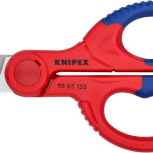 KNIPEX Tools - Tijeras de electricista (9505155SBA)