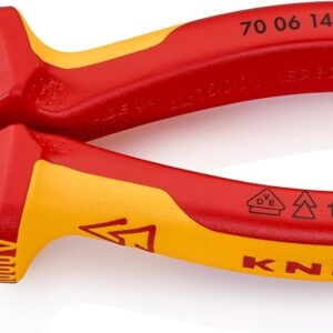 KNIPEX 70 06 140 Pinzas de corte diagonal cromado VDE 140 mm