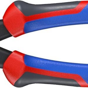 Knipex 09 12 240 SBA Alicates de lineman de apalancamiento ultra alto de 9.5 pulgadas con extractor de cinta de pescado y crimpadora
