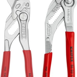 KNIPEX Tools 9K0080121US - Juego de 2 llaves de alicates