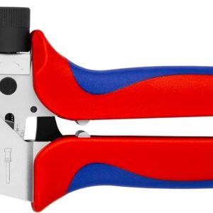 KNIPEX - Alicates digitales para prensar cuatro mandril para contactos girados