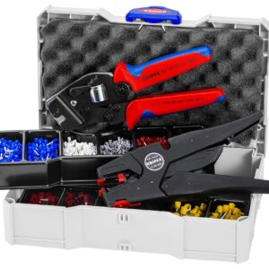KNIPEX Herramientas 97 90 16 Surtidos de crimpado, 6-3/4 pulgadas