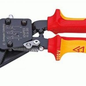 Knipex 95 36 280 Cortacables Tipo Carraca Aislados con Fundas en Dos Componentes, 280 mm