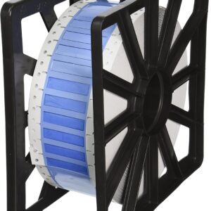 Brady PS-250-2-WT-2 1" Width x 0.439" Height, B-342 Heat-Shrink Polyolefin, Matte Finish White PermaSleeve Wire Marking Sleeve, One-Sided Printable (Pack of 5000)