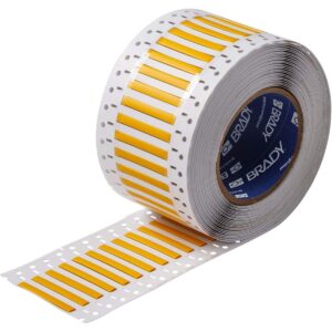 PermaSleeve - Tubo termorretráctil (5 x 0,85 cm, poliolefina), color amarillo, Amarillo