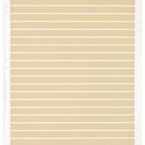 Brady DAT-171-652-10 0.5" Width x 0.437" Height, B-652 High Temperature Polyimide, Matte Finish Amber Datab Dot Matrix Printable Label (Pack of 10000)