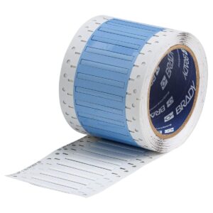 Brady PS-125-2-WT 2" Width x 0.235" Height, B-342 Heat-Shrink Polyolefin, Matte Finish White PermaSleeve Wire Marking Sleeve (Pack of 2500)