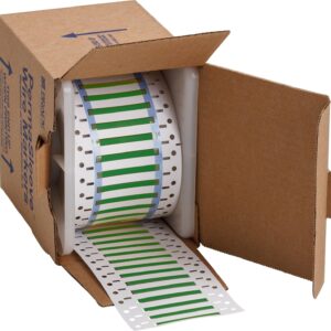 PermaSleeve - Tubo termorretráctil abierto de 7,62 cm, poliolefina, color verde, Verde