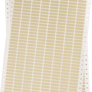 Brady DAT-50-652-10 0.900" Width x 0.250" Height, B-652 High Temperature Amber Polyimide, Amber Datab Dot Matrix Printable Label (Pack of 10000)