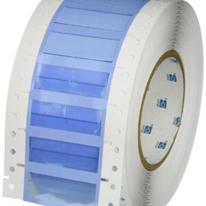Brady 104686 PermaSleeve - Mangas para marcar alambre, 1 pulgada de ancho x 0.6 pulgadas de alto