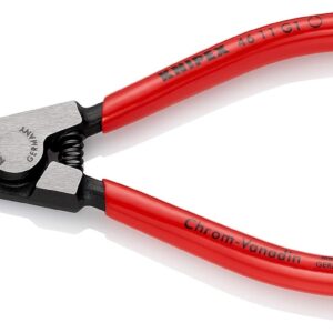 Knipex 46 11 G1 Pinza Para Anillos De Retención Para Anillos De Agarre En Ejes Acabado Pavonado 140 Mm