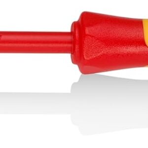 KNIPEX Tools 98 20 30 7/64 pulgadas destornillador ranurado, 1000 V aislado