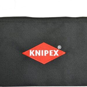 KNIPEX Tools 9K 00 90 12 US Keeper Bolsa con Cierre, vacía, 12 Pulgadas