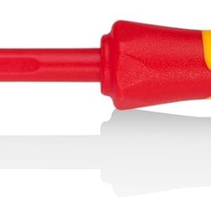 Knipex - Destornillador ranurado, aislado de 4 a 1000 V, punta de 5/32 pulgadas (982040)