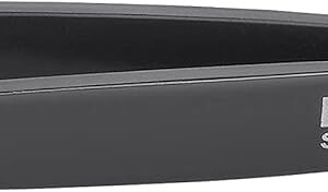 Pinzas ESD, rectas, 5-1/4 pulgadas, SS, negro