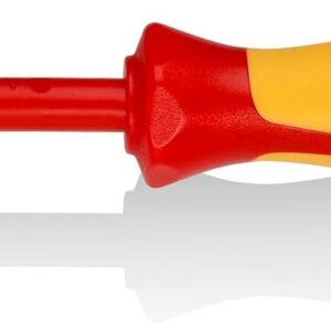 KNIPEX Tools 98 24 02 P2 Destornillador, 4 pulgadas, aislado