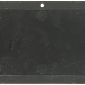 Brady 41921 - Etiqueta VIP rectangular en blanco de 2-1/2 pulgadas de alto, 4 pulgadas de ancho, plástico B-418, color negro