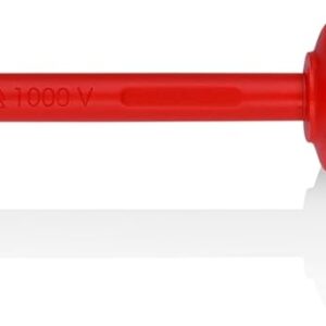 KNIPEX Tools 98 20 80 Destornillador ranurado de 5/16 pulgadas, 7 pulgadas, aislado