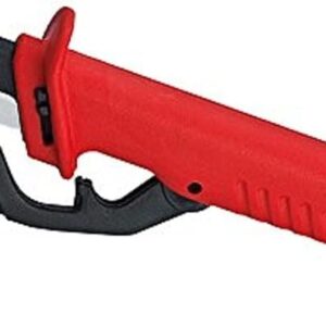 Knipex 9856 Cuchillo Recto para Cable Mango Aislado 1000V