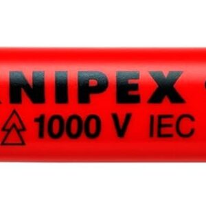KNIPEX - Llave de extremo abierto, 1000 V, aislada, 8 mm