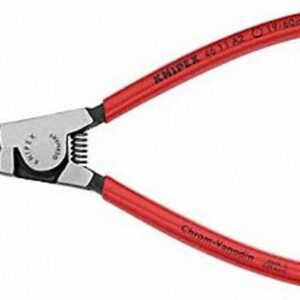 KNIPEX Herramientas - Alicates circlip, externos, rectos, 3/4"-2 23/64" diámetro del eje (4611A2SBA)