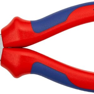 KNIPEX 22 02 140 Pinzas con bocas redondas acabado pavonado 140 mm