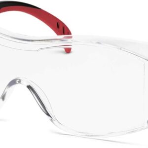 Lincoln Electric Gafas de seguridad | Se adapta sobre gafas graduadas | Marco ajustable | Lente transparente | K2968-1