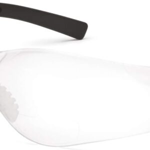 Lincoln Electric Gafas de seguridad bifocales | 2.00 dioptrías | Marco sobremoldeado de goma suave | Lente transparente |