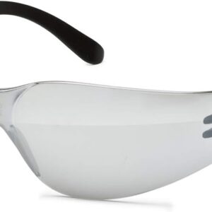 Lincoln Electric Starlite K2969-1 - Gafas de seguridad para exteriores, lentes de espejo plateadas, extremadamente ligeras