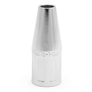 Lincoln Electric Magnum PRO - Boquilla de gas empotrada | 3/8 pulgadas ID | Compatible con pistolas de soldadura Magnum PRO 100L, 175L y 100SG | KP3075-1-38F