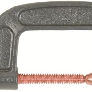 Lincoln Electric KH907 Steel C-Clamp, 5 Jaw Width, Gray (Pack of 1) by Lincoln Electric