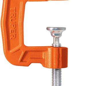 Truper PNT-1, Prensa de hierro nodular para carpintería, 1"