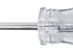 Truper DG-1/8X3, Desarmador cabinet, mango de acetato, 1/8" x 3"