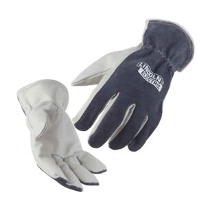 Lincoln Electric Guantes de piel A2 resistentes a los cortes, tamaño mediano