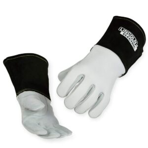 Lincoln Electric Premium 7 Series Stick/MIG Guantes de soldadura - Grande, negro