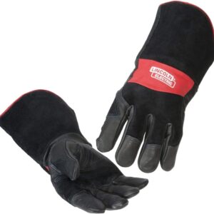 Lincoln Electric Premium Leather MIG Stick Welding Gloves | Heat Resistance & Dexterity| XL | K2980-XL