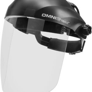 Lincoln Electric OMNIShield Professional Face Shield – Lente transparente con revestimiento antivaho – Casco prémium – K3751-1
